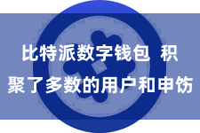 比特派数字钱包 积聚了多数的用户和申饬