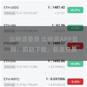 比特派登录 比特派APP官网：即刻下载，极速交易