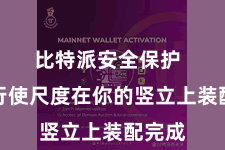 比特派安全保护  恭候行使尺度在你的竖立上装配完成